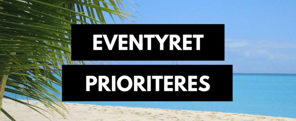 Eventyret prioriteres