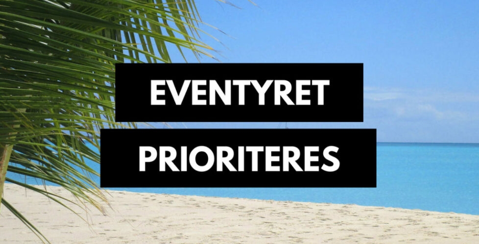 Eventyret prioriteres