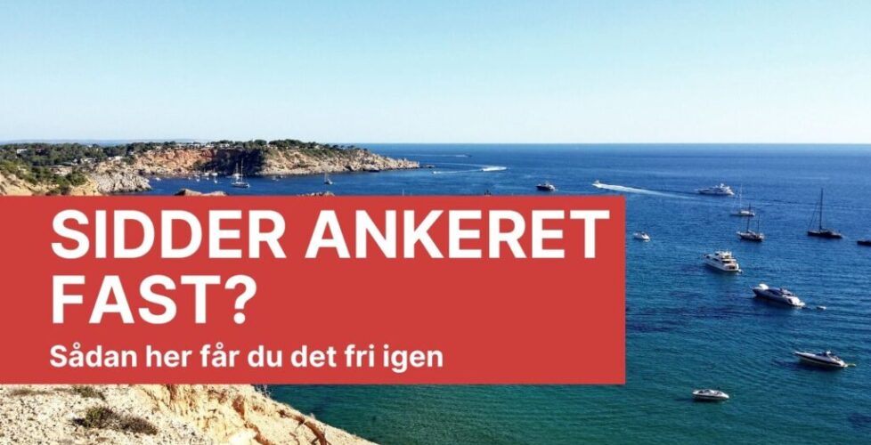 Ankeret sidder fast