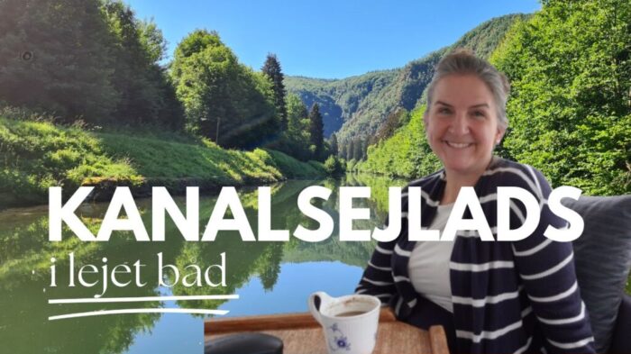 Kanalsejlads i lejet båd