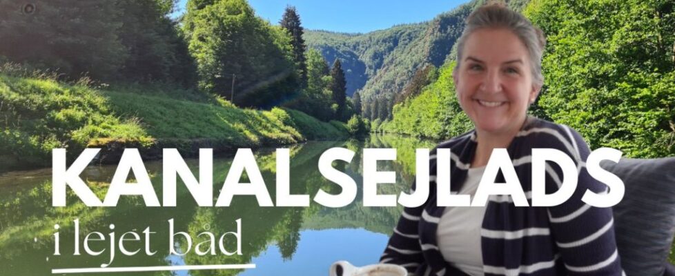 Kanalsejlads i lejet båd