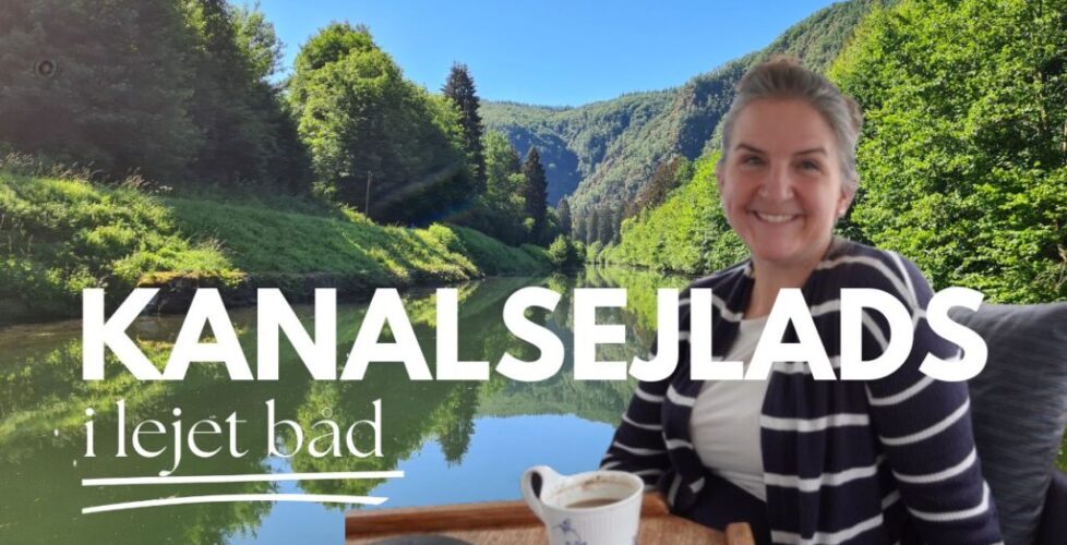Kanalsejlads i lejet båd
